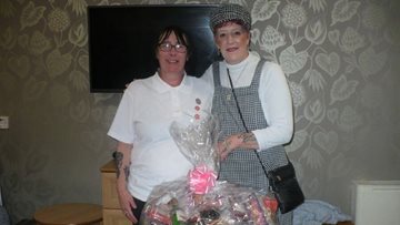 Fundraising success Wallyford care home shows support to charity